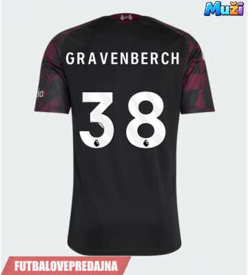 Lacne Muži Futbalové dres Liverpool Ryan Gravenberch #38 2026-27 Krátky Rukáv - Tretina
